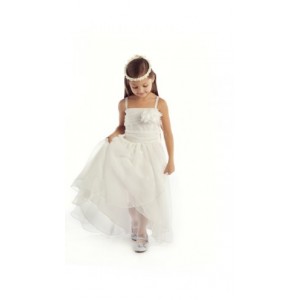 flower girl white dress