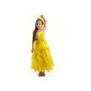 special occasion yellow dress