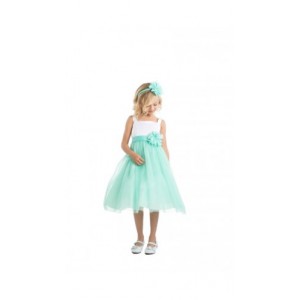 special occasion white light green dress