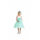 special occasion white light green dress